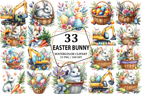 Download Watercolor Bunny PNG, Easter Clipart PNG - Watercolor bunny Collection