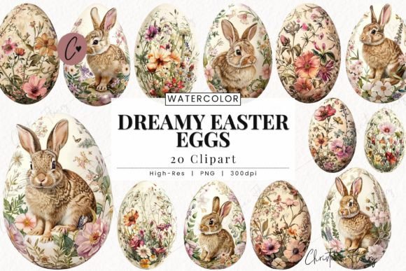 Download Dreamy Easter Eggs Clipart, Easter PNG - Dreamy easter Collection
