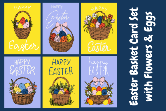 Download Easter Basket Cards Collection - Collection Collection