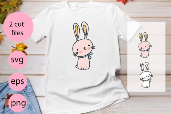 Download Cute Rabbit Svg,eps,png,clipart Graphic - Premium Resources