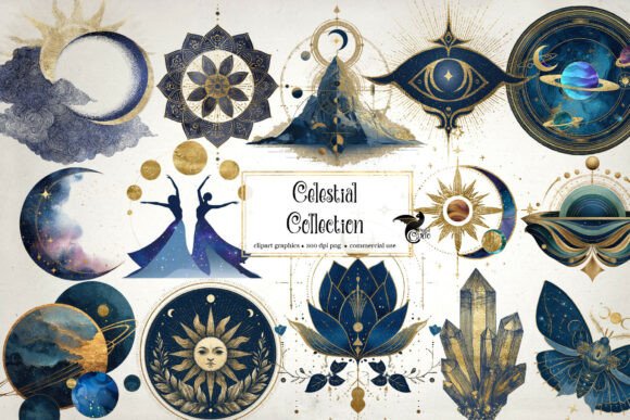 Download Celestial Collection - 200 PNG - Collection Collection