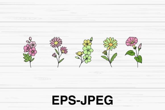 Download Vibrant Floral Clipart Collection - Edit - Collection Collection